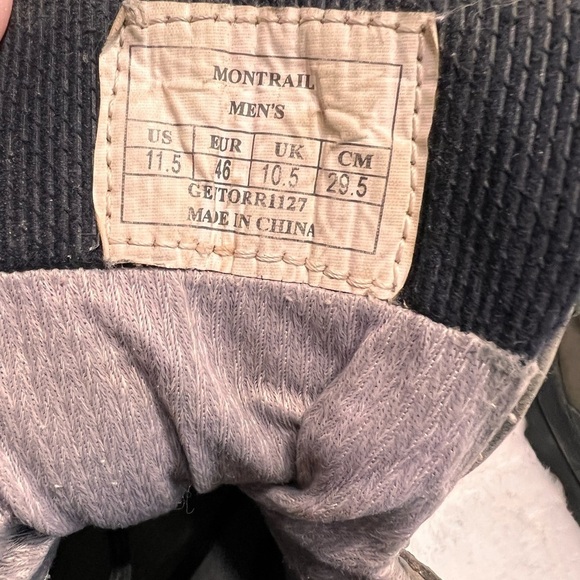 Montrail vibram gore-Tex mens boot size 11.5 - Picture 2 of 10